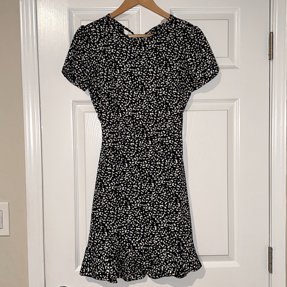 Leith, leopard print mini dress from Nordstrom